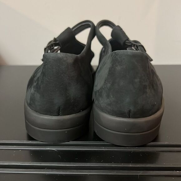 MEPHISTO Cool Air Black Suede Mary Jane Shoes Size 11 B57 - Picture 6 of 9